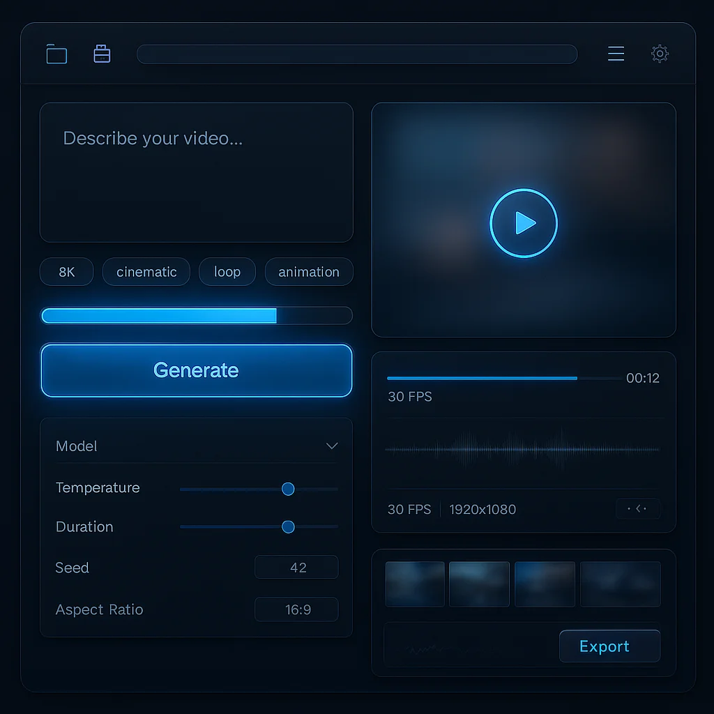 AI product demo video generation AI product demo video generation